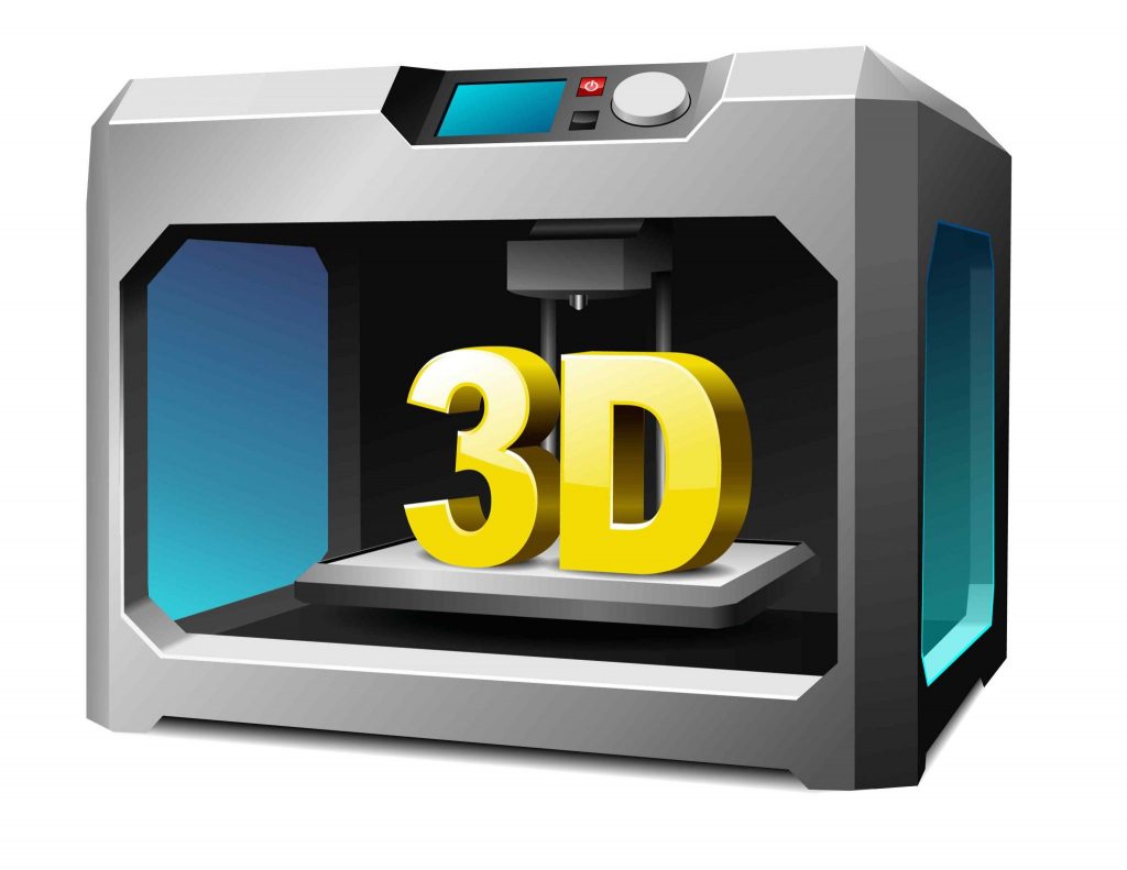 3d printer 3D Printer printed out a Physical interpretation of 3D