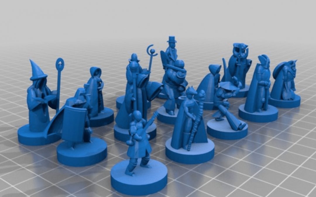 3D dungeons & dragons character classes
