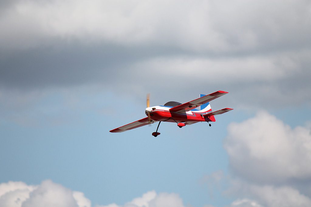 A client's RC Plane flying with new CNC RC Plane parts