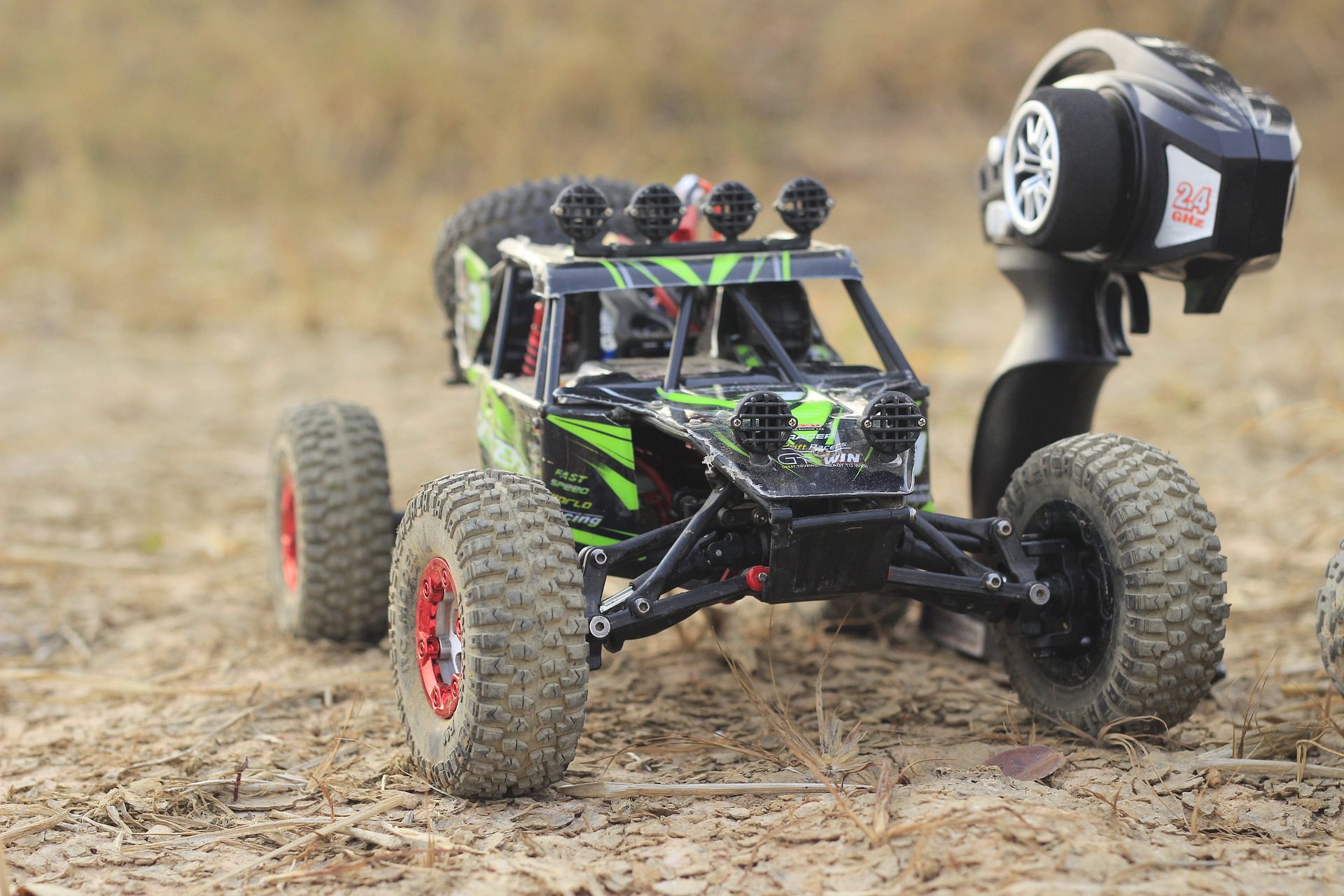 Custom RC Car with 3D Printed RC Tires