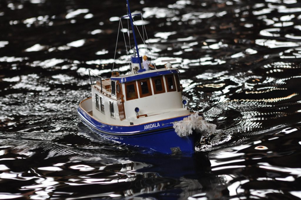3D Printed RC Tugboat