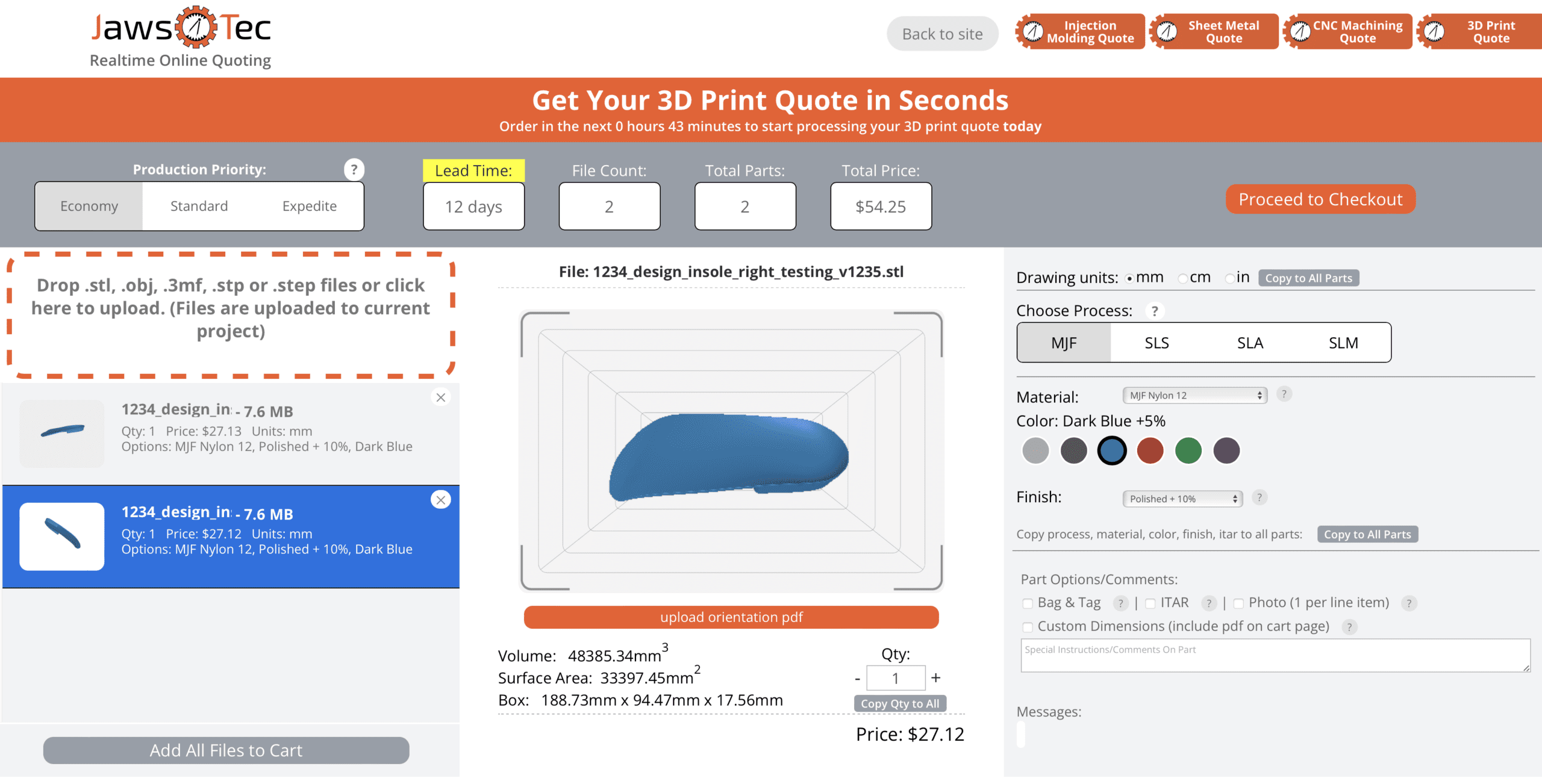 custom footbed design tool