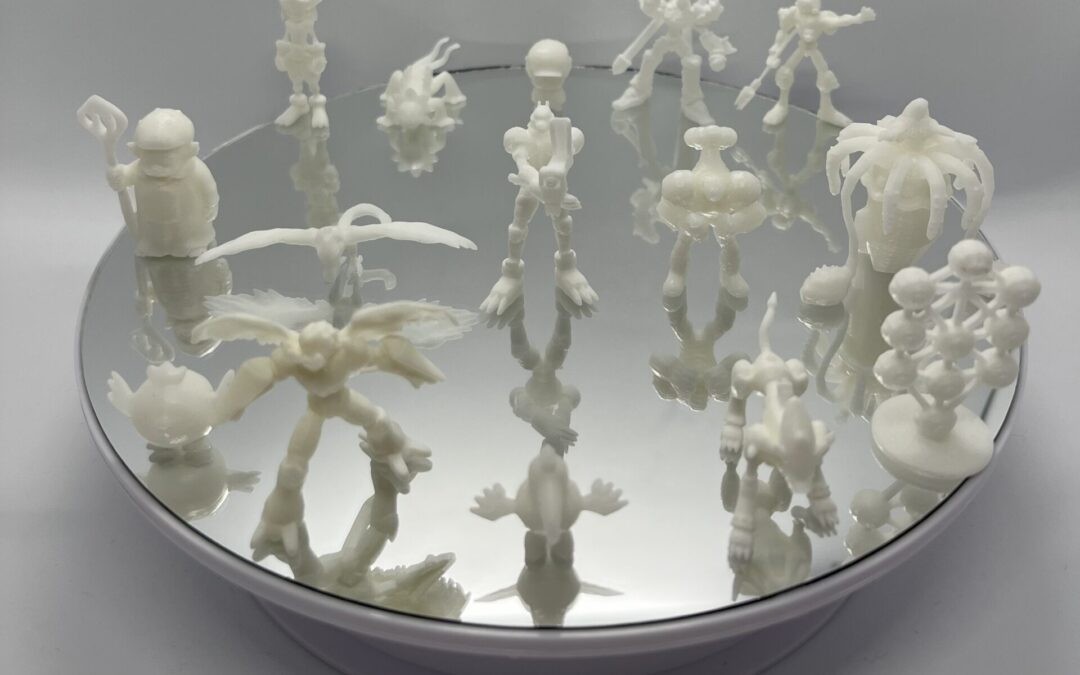 3D Printed Digimon Figures