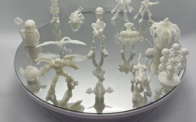 3D Printed Digimon Figures
