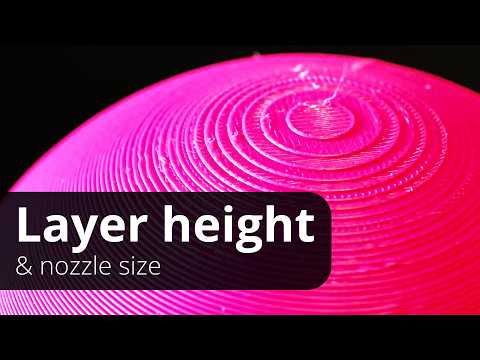 layer height guide print quality vs speed