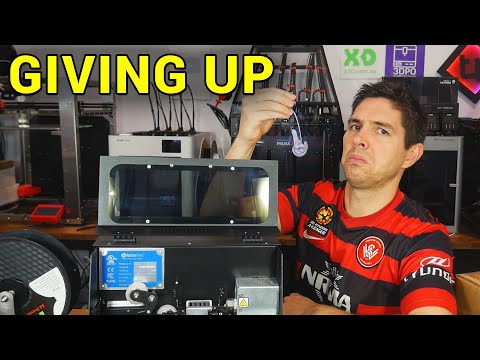 why recycling 3d print waste at home is hard